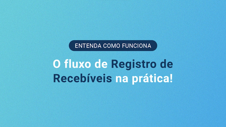 Fluxo de Registro de Recebíveis